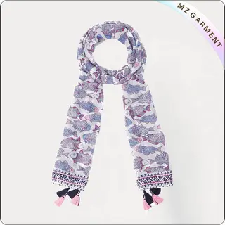 Kids Cartoon Fish Scarf